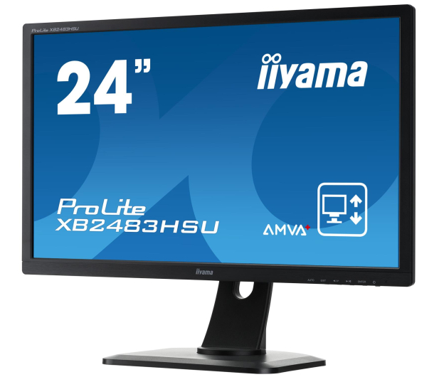 iiyama XB2483HSU czarny - 159635 - zdjęcie 4